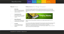 Desktop Screenshot of beachbumweb.com